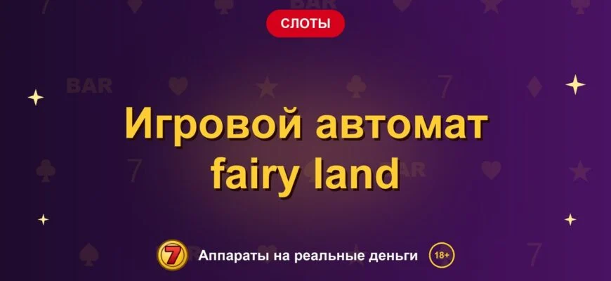 Обложка обзора «Игровой автомат fairy land», раздел «Другие слоты»