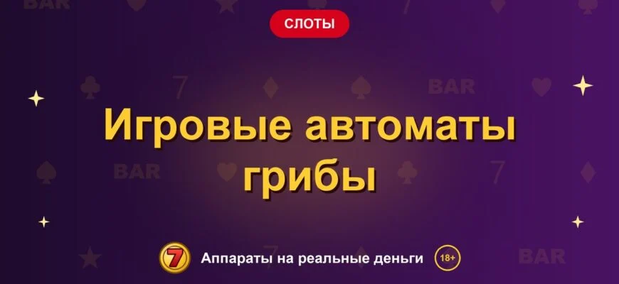 Обложка обзора «Игровые автоматы грибы», раздел «Другие слоты»