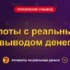 Обложка обзора «Слоты с реальным выводом денег», раздел «Пополнение и вывод денег»